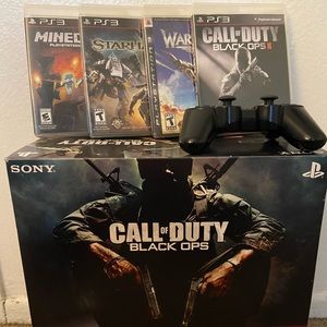 PlayStation 3 PS3 Black Ops Bundle Console System